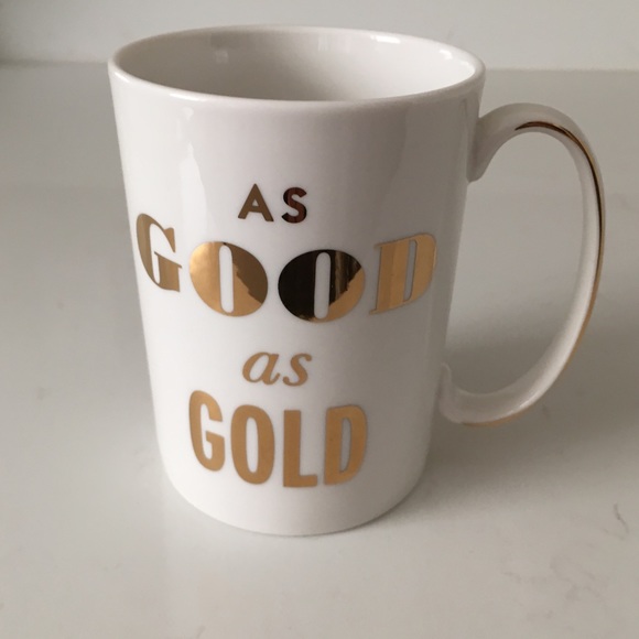kate spade Other - Kate Spade Mug As Good As Gold